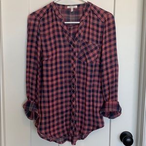 Maurices plaid top